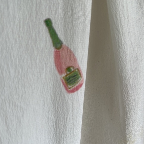 Rails Whitney Button Down Slik Shirt | Rose All Day - Picture 9 of 12